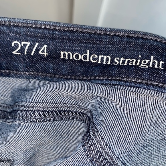 Ann Taylor Loft Modern Straight Denim Jeans - Picture 5 of 8